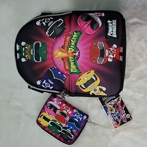 🎒 Power Rangers Mini Backpack/Wallet
